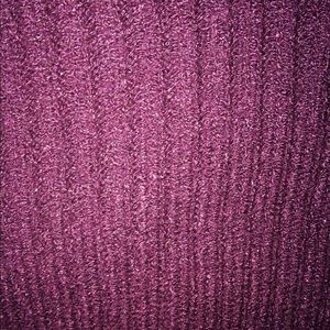 Knit Pencil Skirt (Maroon)